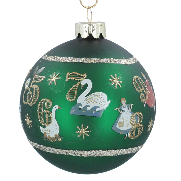 Matt Green 12 Days of Christmas Glass Ball