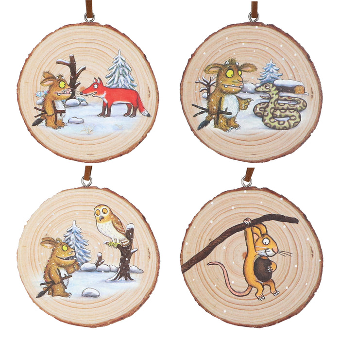 Wood Log Dec, 7cm - Gruffalo & Gruffalo's Child