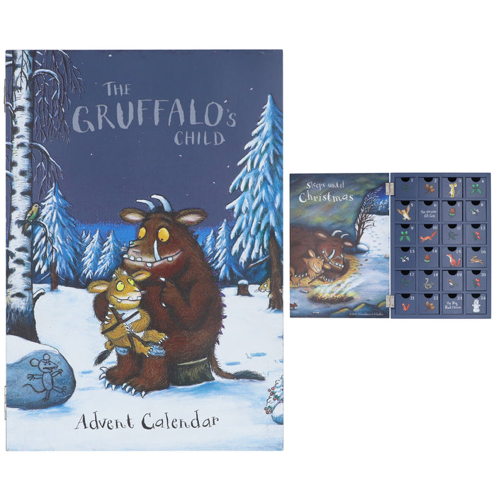 Wood Advent Calendar - Gruffalo & Gruffalo's