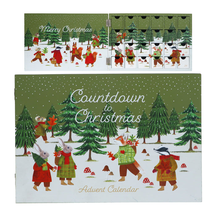 Wood Book Advent - Woodland Animals