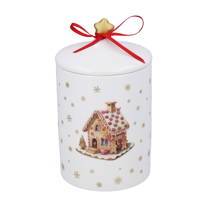 Ceramic Jar Soy Candle - House