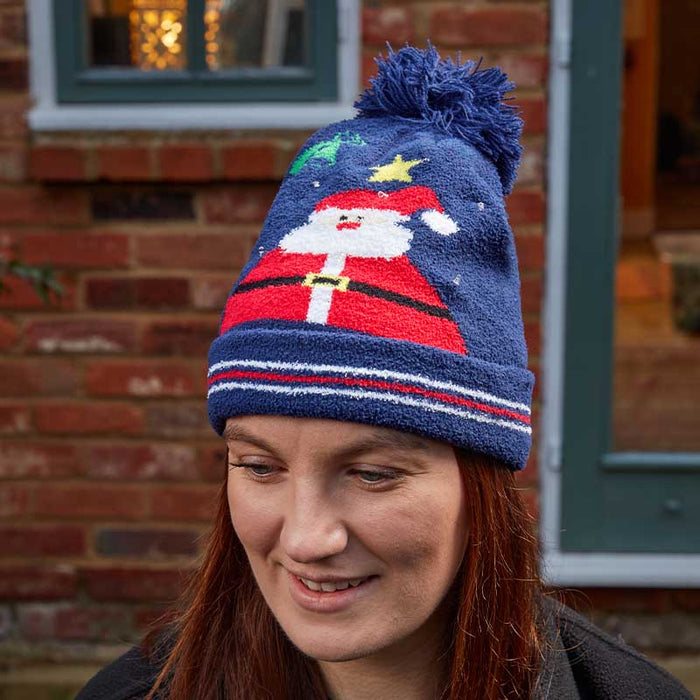 Flash! Luxury Beanie - Santa