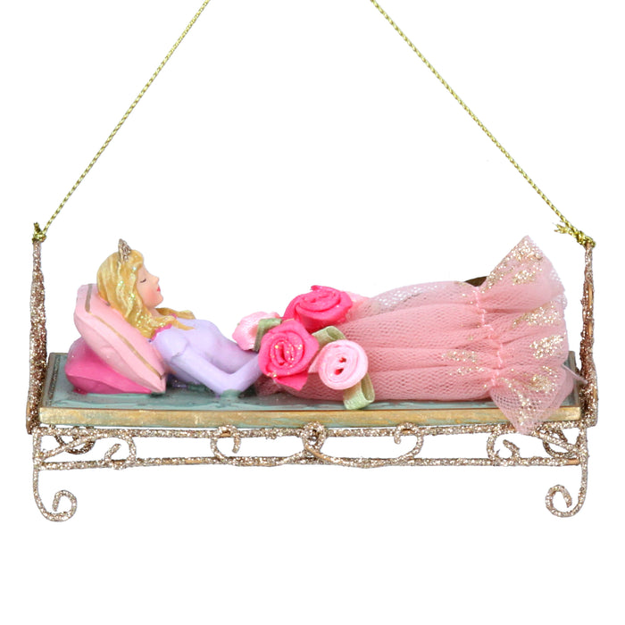 Sleeping Beauty Resin/Fabric/Wire Dec
