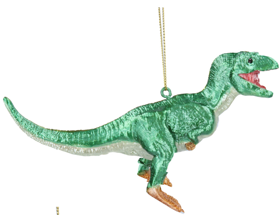 Metallic Resin Dinosaur Dec, 5as