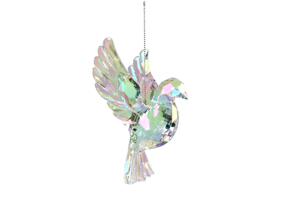 Rainbow Iridescent Flying Dove Dec