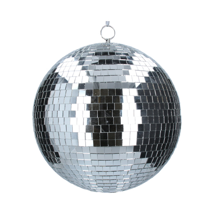Silver Mirror Ball, Lge