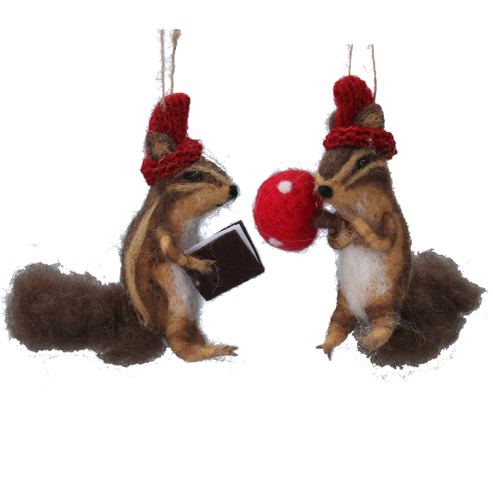 Mixed Wool Chipmonk Dec, 2as