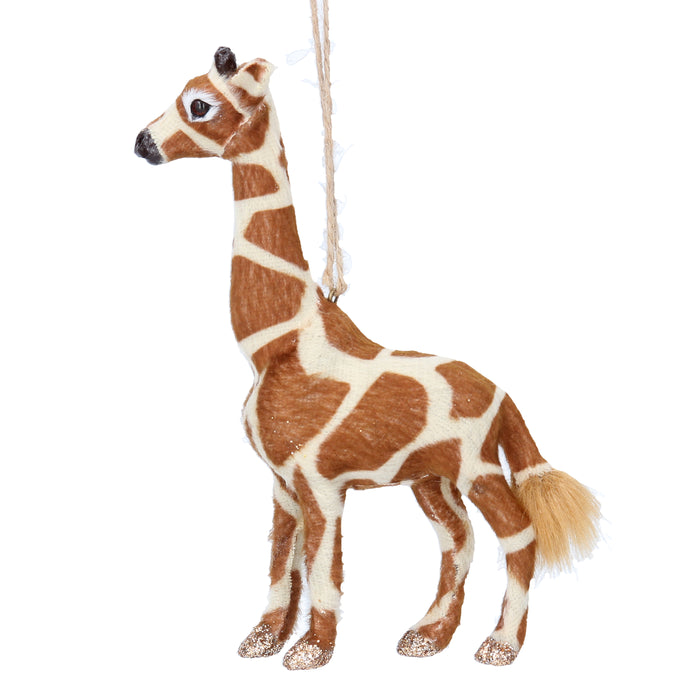 Faux Fur Giraffe Dec