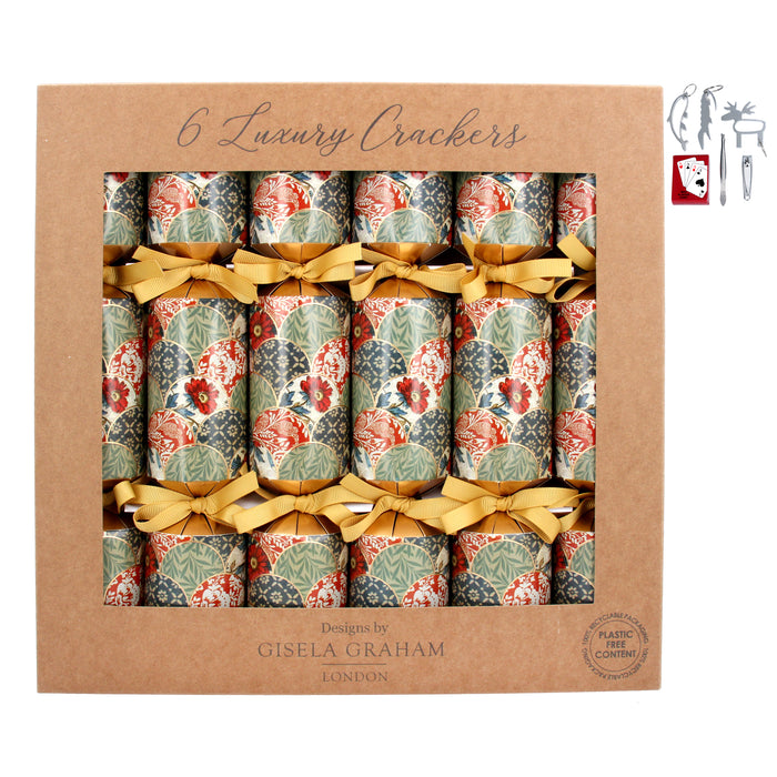 Christmas Arts&Crafts Crackers, Box/6,  (