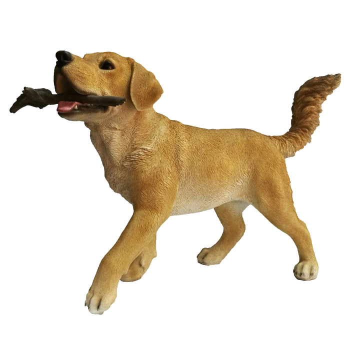 37000217 - LABRADOR RETRIEVER WITH TWIG