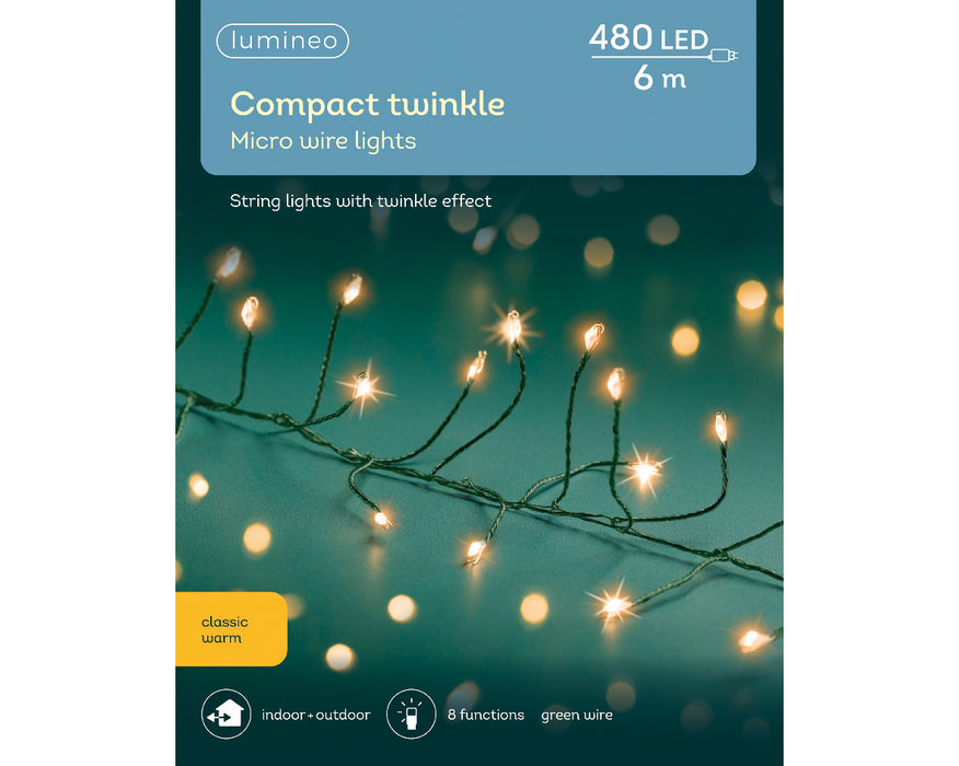 Micro LED Compacy Light Outdoor Green / C 600cm