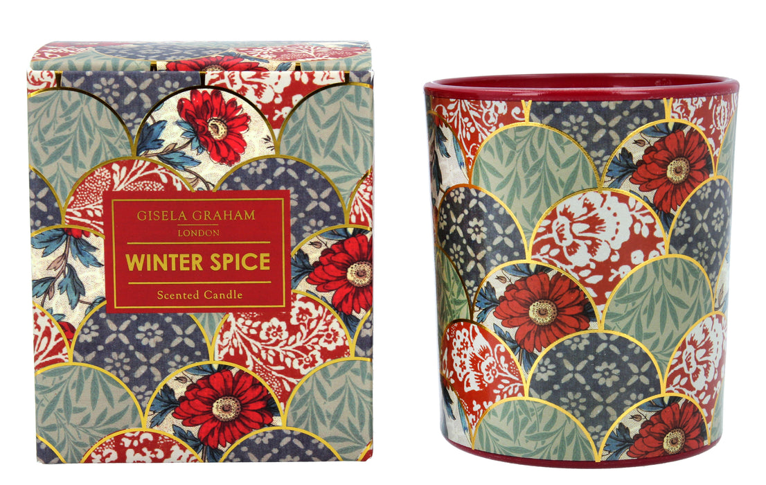 Christmas Arts&Crafts Boxed Candle Pot, L