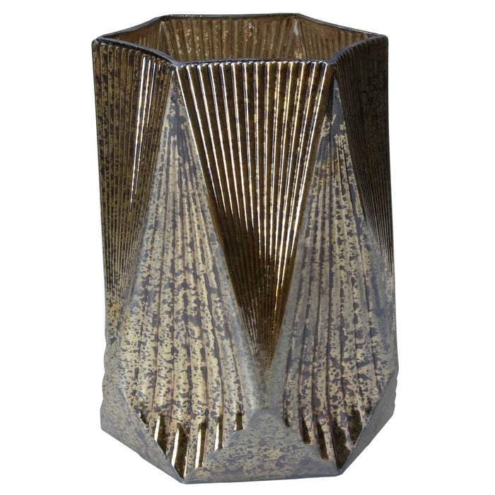 Gold Glass Deco Nite Lite, Lge