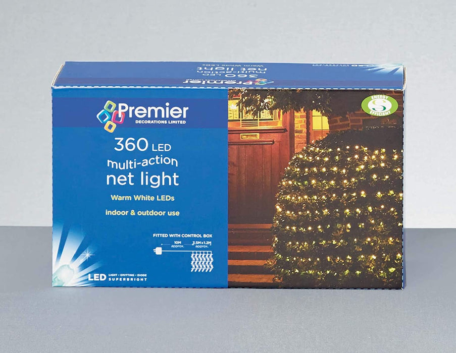 3.5x1.2m 360L M-A Net Light Warm White LE