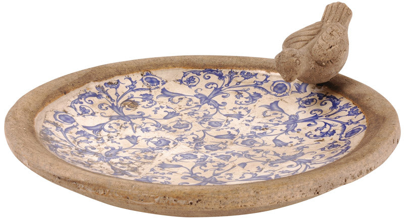 AC10 - CERAMIC BIRD BATH