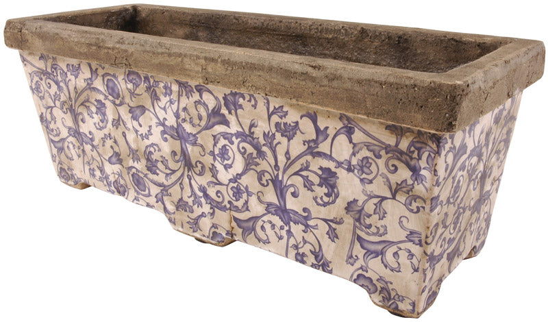 AC29 - CERAMIC RECTANGULAR PLANTER