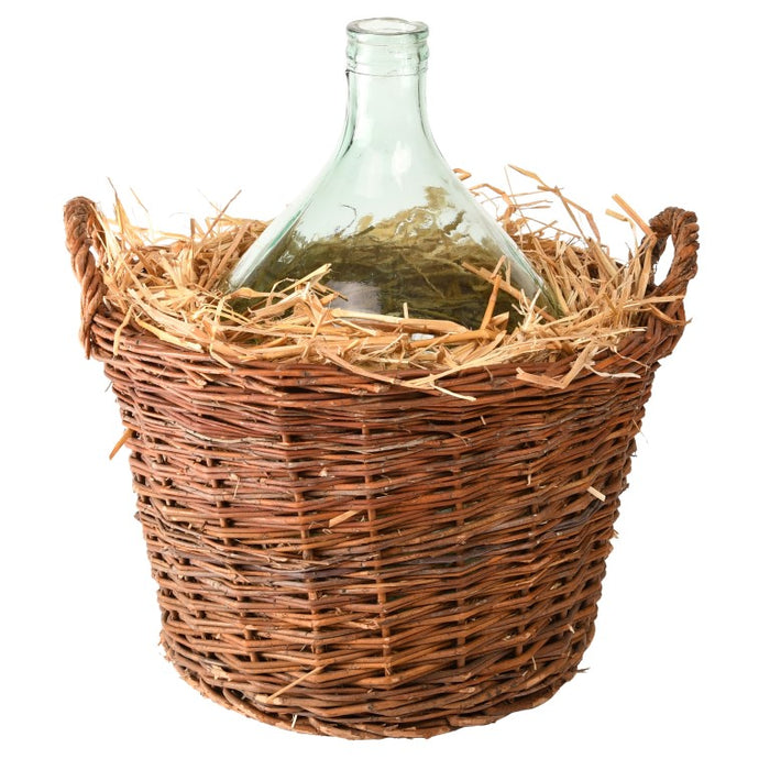 AGG63 - DEMIJOHN 15L IN BASKET