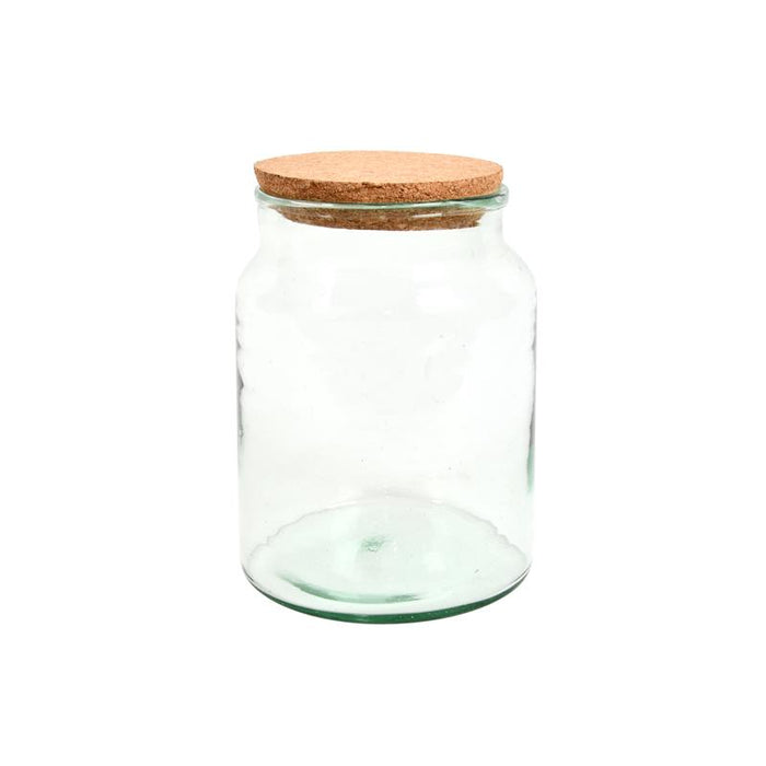 AGG68 - HALF OPEN TERRARIUM BOTTLE SMALL