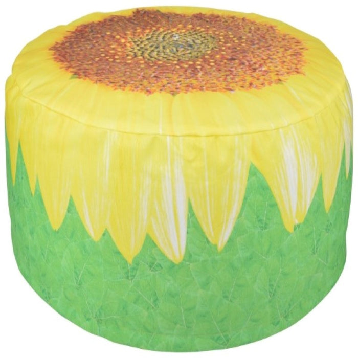BK017 - OUTDOOR POUFFE (SUNFLOWER)
