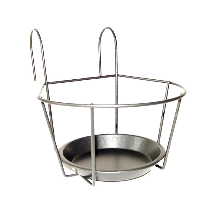 BPH106 - BALCONY POT HANGER GREY (S)