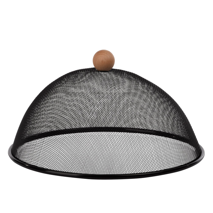 C2130 - FLY CAP WITH BEECH HANDLE (BLACK)
