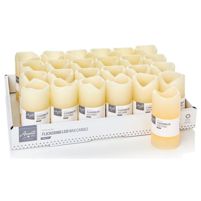 10cm B-O Led Flicker Candle