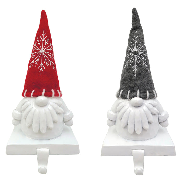 26cm 2 Asst Gnome Stocking