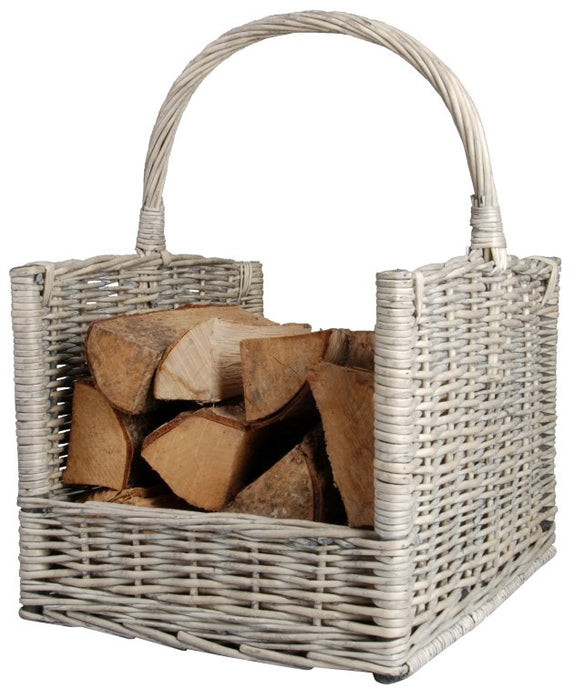 MW42- WILLOW LOG BASKET