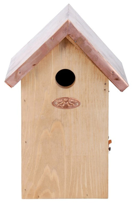 NK04 - GREAT TIT BOX/COPPER ROOF FSC 100%