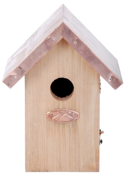 NK05 - BLUE TIT BOX/COPPER ROOF FSC 100%