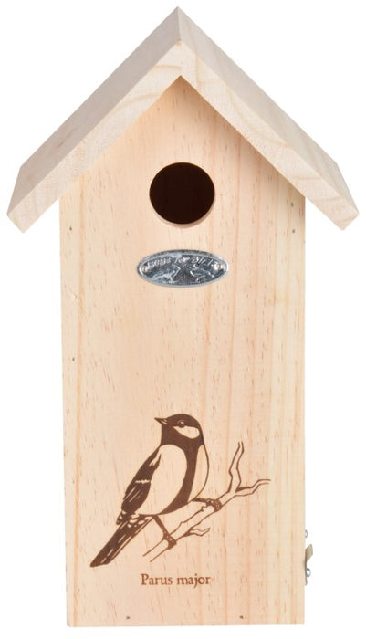 NK65 - BIRD HOUSE BLUE TIT SILHOUETTE FSC