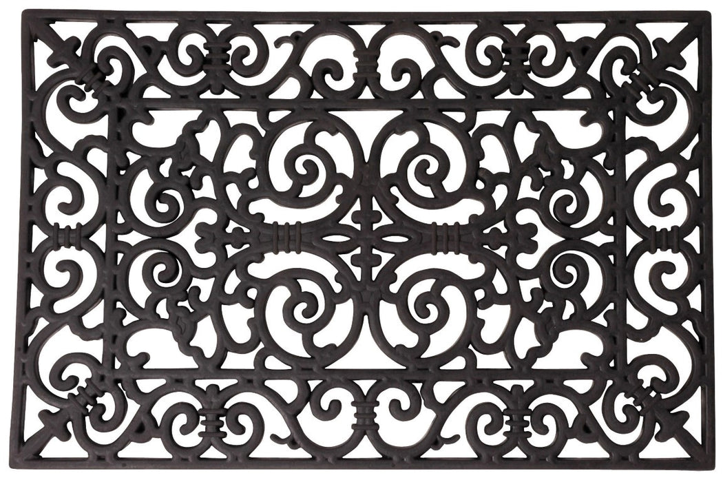 RB04 - HALF-ROUND RUBBER DOORMAT