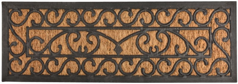 RB169 - RUBBER & COIR DOORMAT (WELCOME)