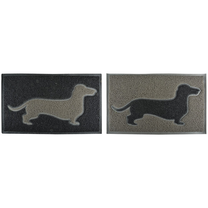RB194 - PRINTED DOORMAT (FLOWERS ON STEPS