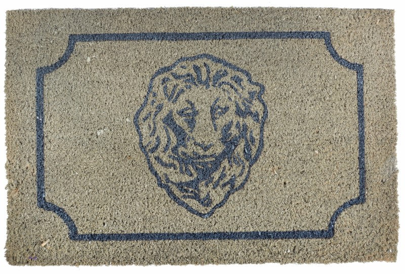 RB207 - COIR DOORMAT LEAF SHAPE