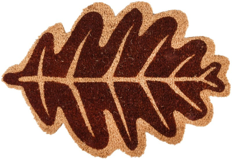 RB208 - COIR DOORMAT TROPICAL LEAF