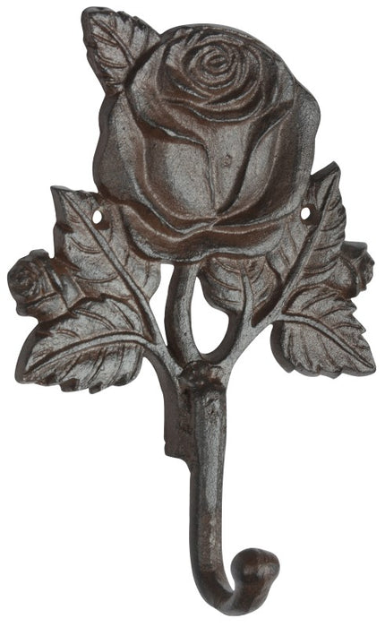 TT212 - ROW OF HOOKS ROSE DESIGN