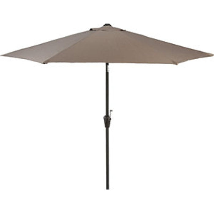 Sturdi 2.5m Aluminium Round Garden Parasol – Taupe