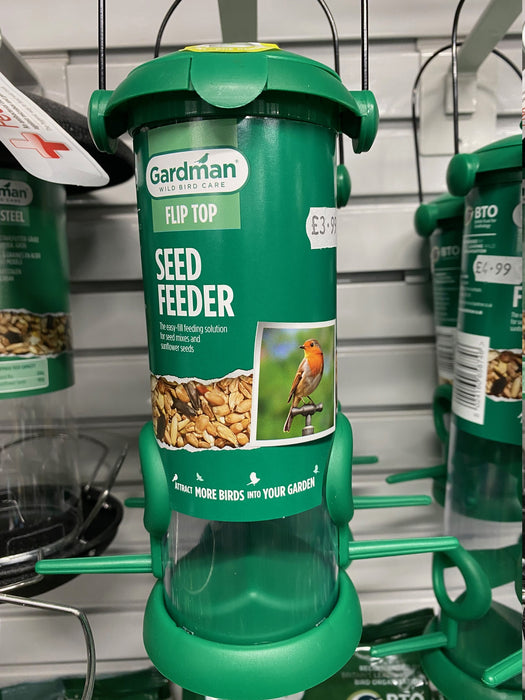 Flip Top Seed Feeder