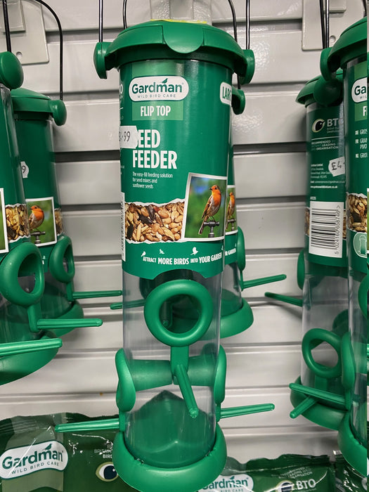 Flip Top Seed Feeder Large